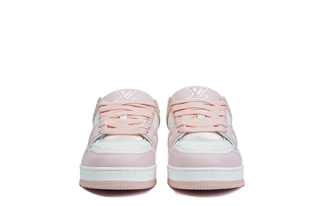 PK god Louis Vuitton LV Trainer pink retail materials ready to ship